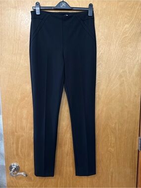 New! Joseph Ribkoff size 8 Black Women's Pull-On Ponte Pants
